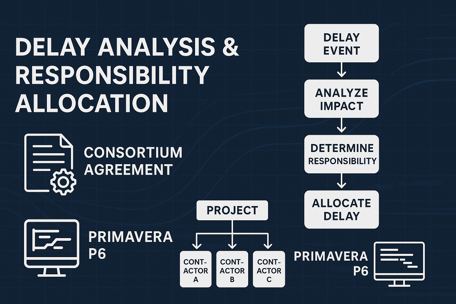 Mastering Delay Analysis & Responsibility Allocation in Consortium Projects: Best Practices from the Field